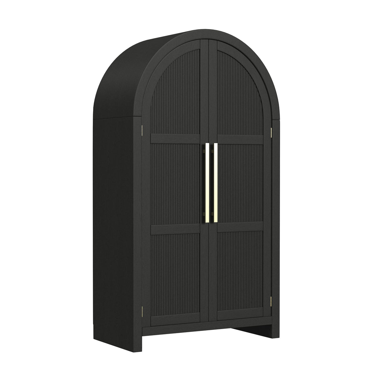 Ridgemont Large Cabinet in Black by Elements International, view 2