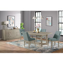 Elma - Rectangular Dining Table With 18" Leaf - Almond