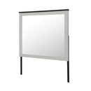Avery - Mirror With Sleek Frame Large Scale Mirror For Dresser - Beige