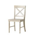 Dining Chair With X Shaped Back (Set of 2)