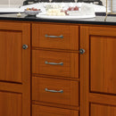 Create-A-Cart - Kitchen Cart With Black Granite Top