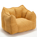 Comfortable Chenille Sofa Chairs With Highly Resilient Foam For Living Rooms And Bedrooms
