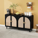4 Door Cabinet, Customizable Storage System