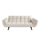 Sofa Soft Two Armrests Throw Pillow Pillow Comfortable Fit Apartment Bedroom Small Space