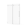 Frameless Tub Sliding Shower Door With Easy Clean Coating