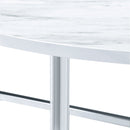 Cyrus - 3 Piece Occasional Table Set - Chrome