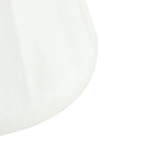 Outdoor Round Concrete Antique White Side Table, Living Room End Table - Antique White