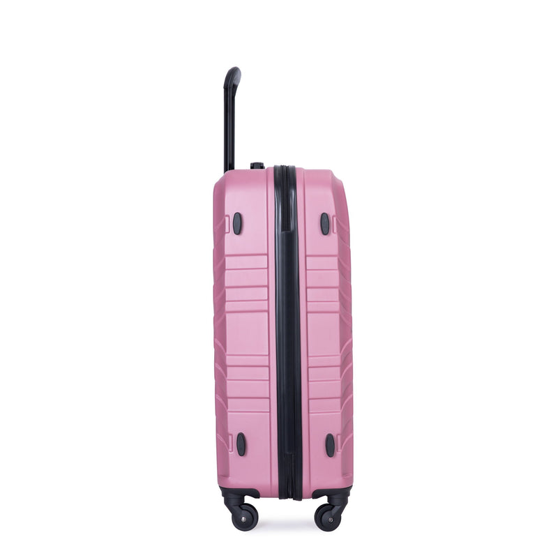 3 Piece Luggage Sets Lightweight Suitcase With Two Hooks, Spinner Wheels, Tsa Lock, Durable Hard Shell