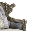 Miliani - Chair With Pillow - Fabric & Antique Bronze