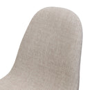 Elegant Dining Chair Set With Fabric