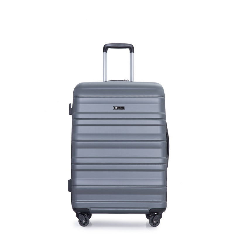 Expandable 3 Piece Luggage Sets Lightweight & Durable Suitcase, Spinner Wheels, Tsa Lock