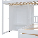 Bunk Bed With Wardrobe, Drawers