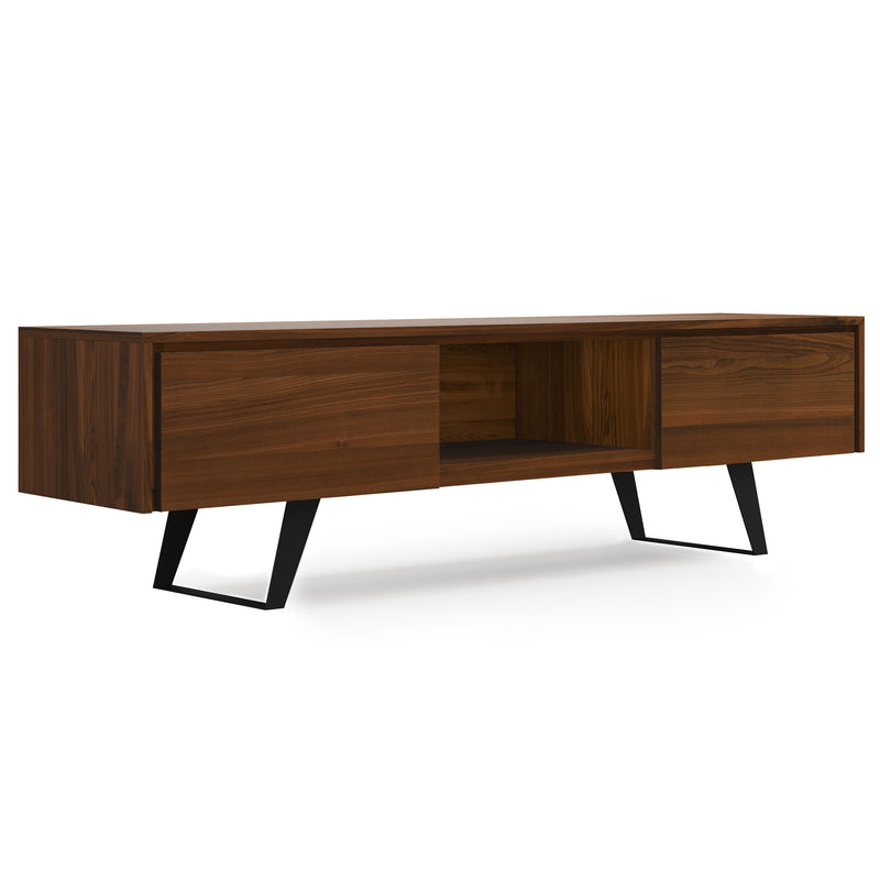 Lowry - Handcrafted TV Media Stand - Walnut