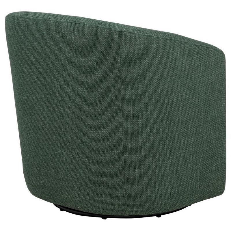 Mossbrook - Fabric Upholstered Swivel Accent Chair