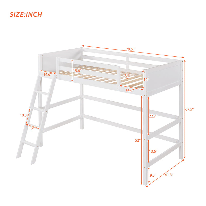 Loft Bed With Ladder