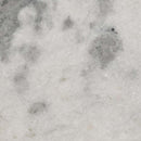 Malthe - Round Marble Top Accent Side - White And Antique Gold