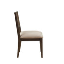 Modern Armless Dining Chair With Cane Back (Set of 2)