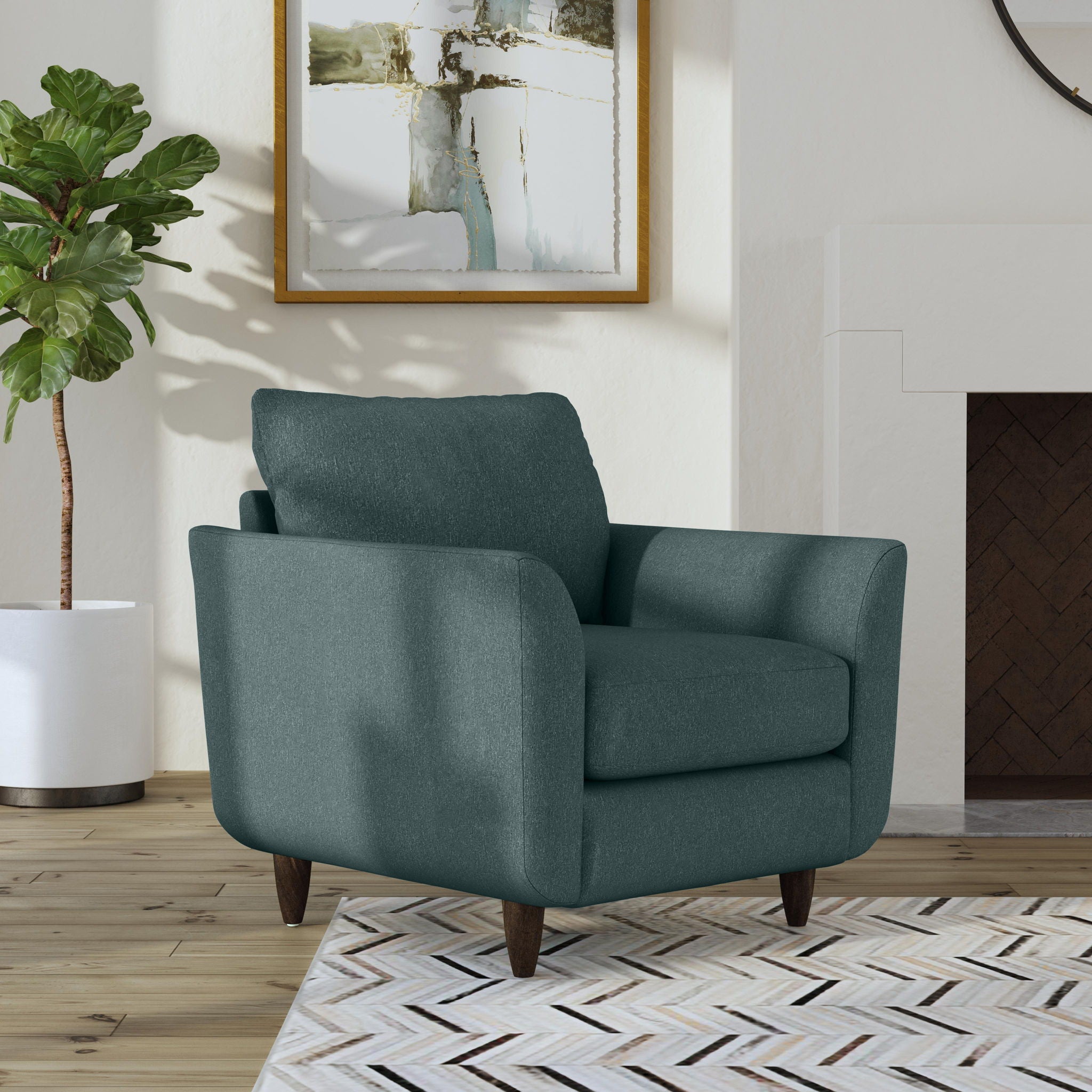Lewis - Fabric Stationary Chair