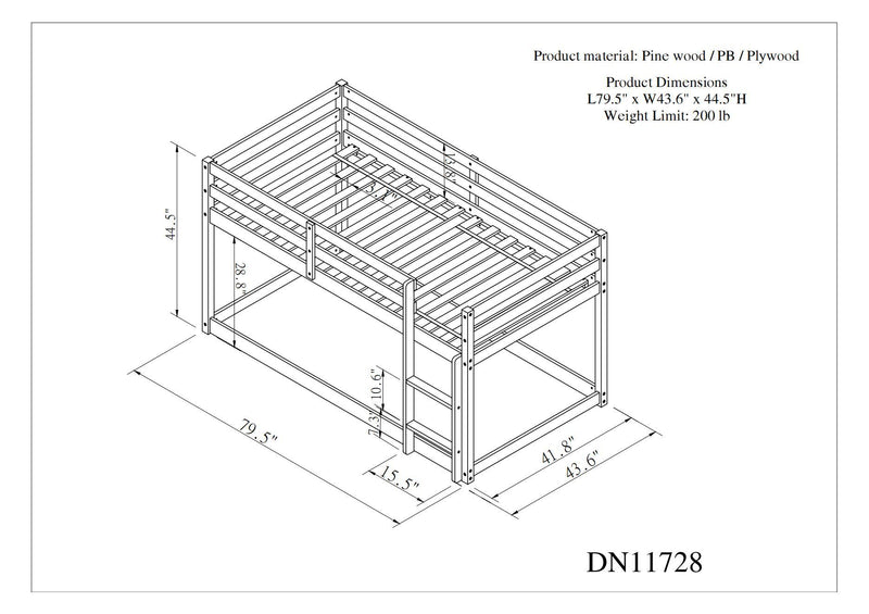 Extra Floor Loft Bed