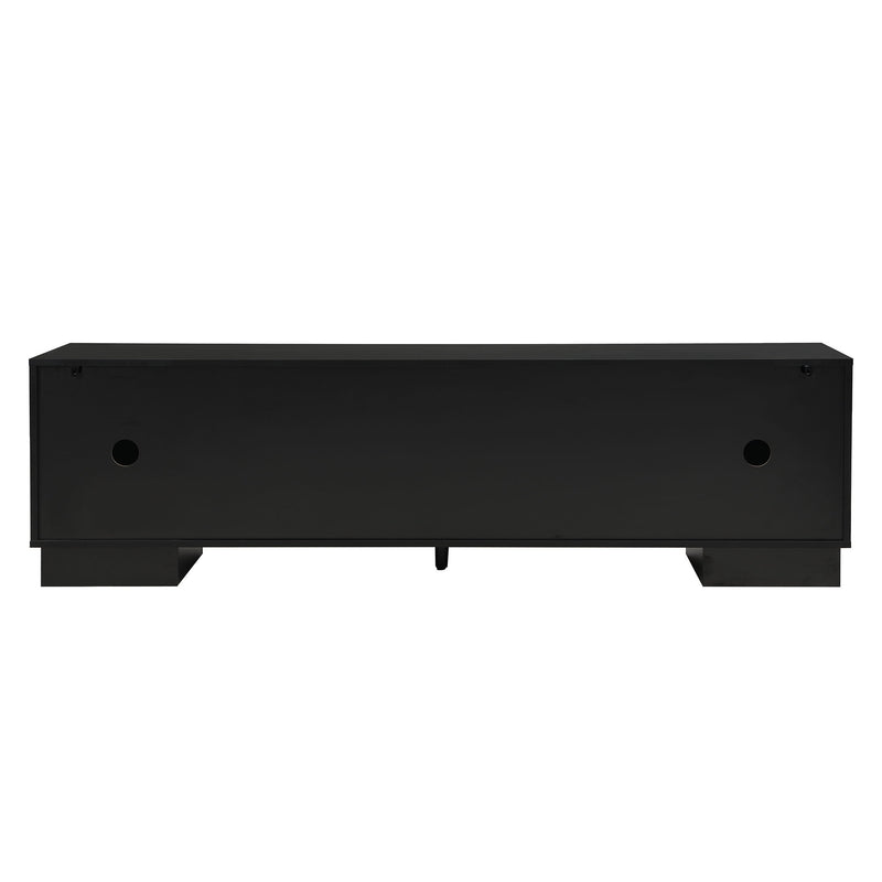 Modern TV Stand With Storage Cabinets, 4 Drawers