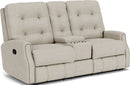 Devon - Loveseat With Console - Atlantic Fine Furniture Inc