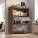 Flip Doors Cabinet, With Ample Storage Space