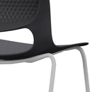 Stacking Chairs (Set of 4) - Black