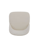 Modern Dining Chair With Curved Backrest