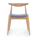 Candescent - Dining Chair With Curved Back And Wood Frame (Set of 2)