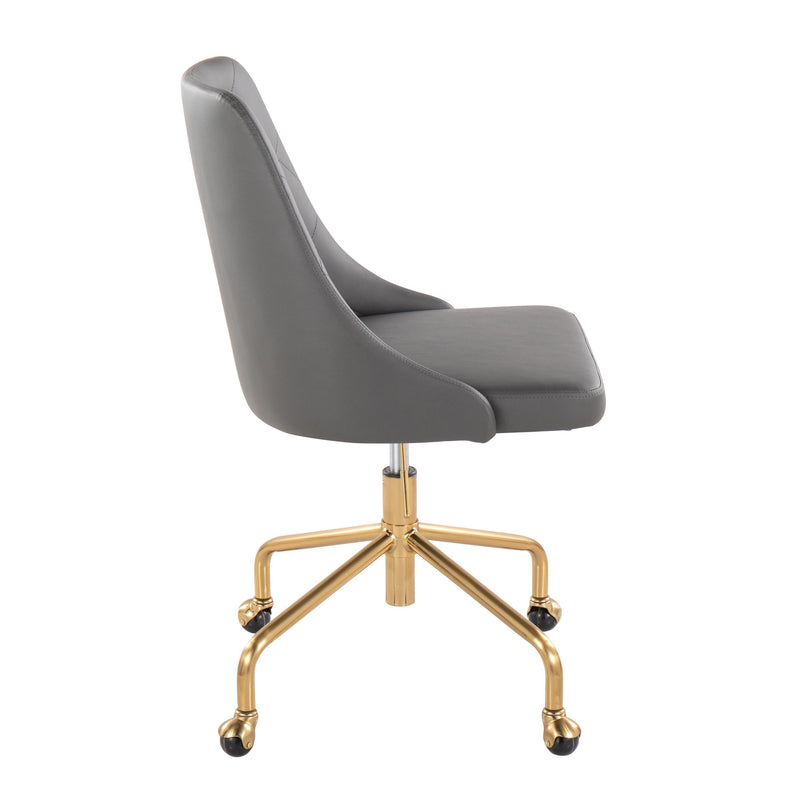 Marche - Contemporary Adjustable Office Chair With Casters