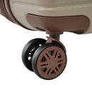 4 Piece Luggage Suitcase Set, Hard Shell Lightweight Expandable Travel Luggage With 4 Packing Cubes