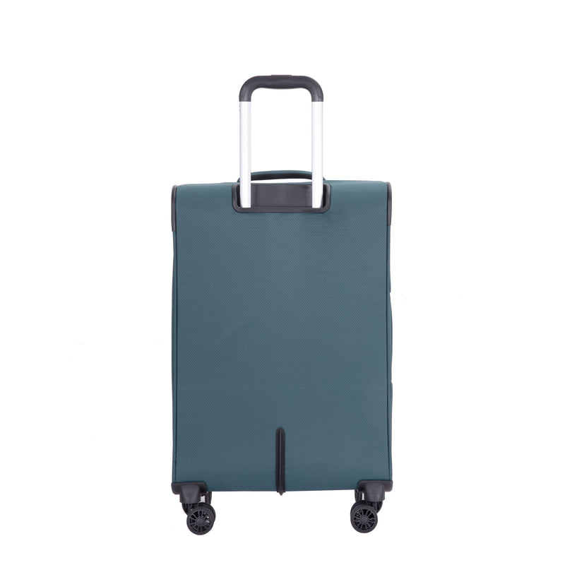 3 Piece Luggage Sets, Softshell Suitcase Spinner Wheels