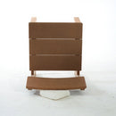 7 Piece Outdoor Dining Set For 6, Table With Umbrella Hole & 6 Armless Chairs For Backyard - Brown