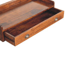 Belmont - Wall Mounted Console Shelf - Chestnut