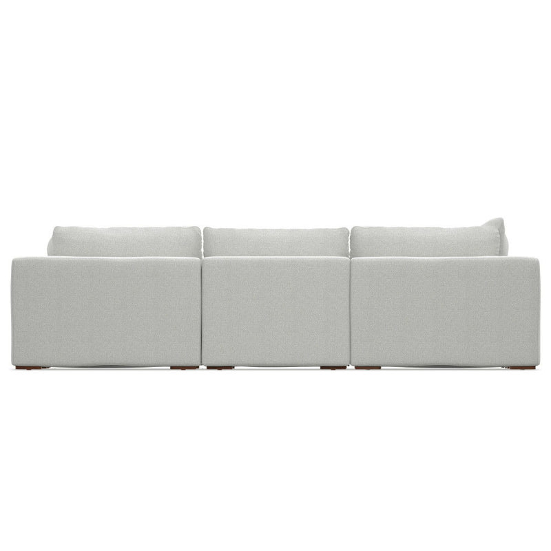 Jasmine - Pit Sectional Sofa - Gray