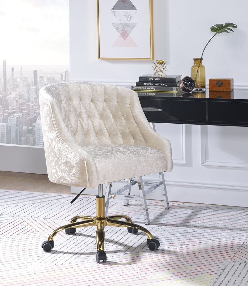 Levian - Office Chair - Cream / Gold