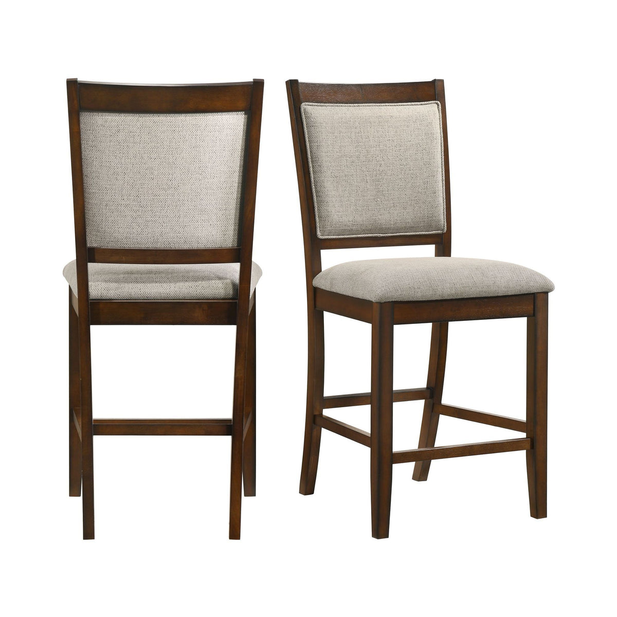 Portage Counter Chair (Set of 2) in Brown / Beige by Elements International