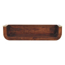 Indira Floating Console Table - Walnut