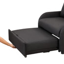 Versatile Pull Out Sofa Sleeper 3 In 1 With Wing Table & USB Charge, Compact Design