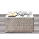 Stylish Modular Wicker Patio Seating Group