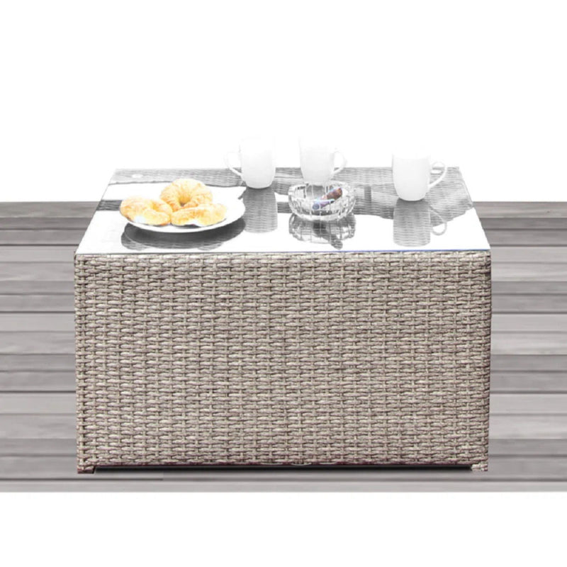 Stylish Modular Wicker Patio Seating Group