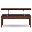 Artisan - Lift Top Coffee Table - Russet Brown