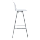 Stylish Upholstered Bar Chairs With Metal Leg