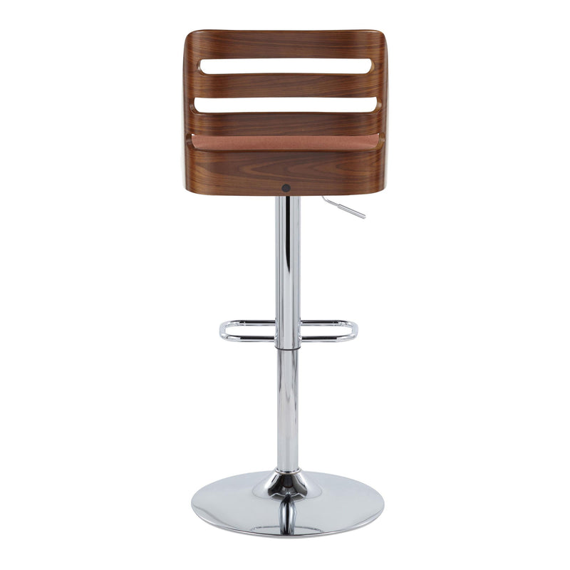 Trevi - Mid Century Modern Adjustable Barstool With Swivel