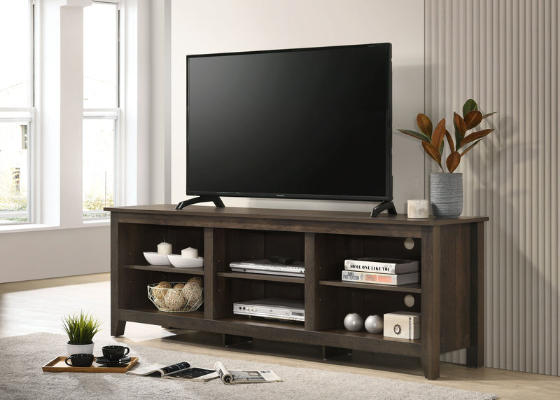 Benito - TV Stand With Open Shelves And Cable Management