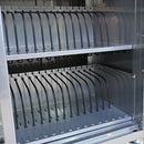 Mobile Charging Cart Station For Chromebook, Tablet And Laptop Computer With Power Strip Included