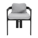 Pula - Patio Outdoor Aluminum Dining Chair (Set of 2)