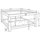 Valentina - Mirrored Coffee Table Set