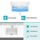 Quartz Composite Kitchen Sink With Workstation, Undermount