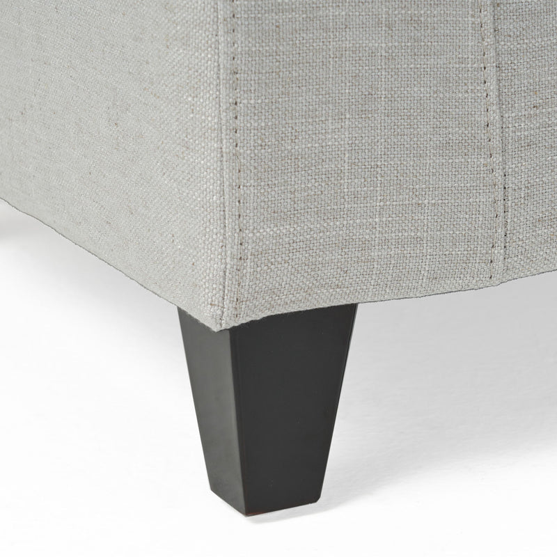 Guernsey - Ottoman Storage With Tufted Top